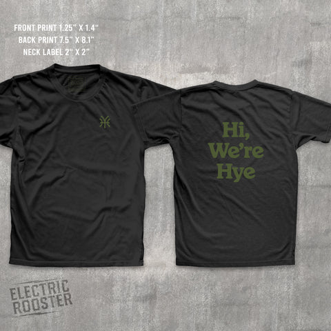 Black Hye Heavy weight shirt