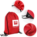 14" X 18" POLYESTER DRAWSTRING BACKPACK